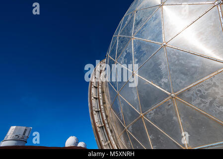 Caltech Submillimeter Observatory auf den Gipfel des Mauna Kea, Big Island, Hawaii USA Stockfoto