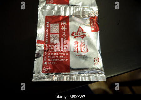 Nakiryu instant Ramen von Nissin der erste Michelin Stern ramen gemacht Stockfoto
