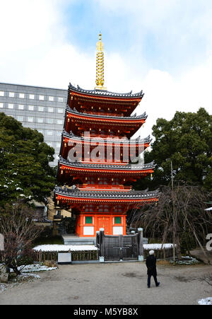 Tochoji Tempel in Hakata, Fukuoka, Japan. Stockfoto
