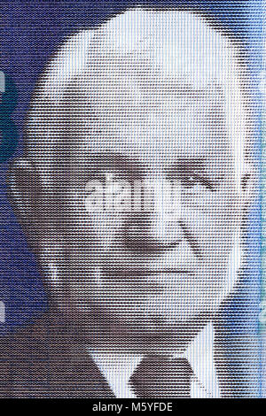 William Arrol Portrait von schottischen Geld Stockfoto