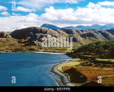 Gruinard Bay am nördlichen Rand von Wester Ross, Highland, Schottland Stockfoto