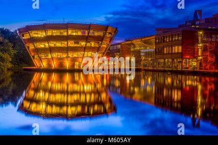 Universität Nottingham Jubilee Campus - England Stockfoto