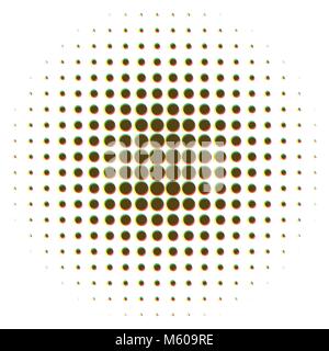 Grunge halftone vector Hintergrund. Jahrgang punkte Textur Stock Vektor