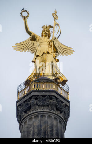 Siegessäule in Berlin, Deutschland Stockfoto