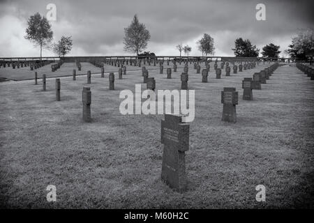 Deutsche Soldatenfriedhof in Vazec, Slowakei Stockfoto