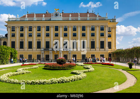 Schloss Schönbrunn Gärten, Schönbrunn, Wien, Österreich. Stockfoto