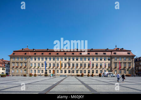 Neues Rathaus, Maximilian Platz, Bamberg, Bayern, Deutschland Stockfoto