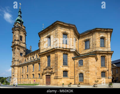 Die Basilika der Vierzehn Nothelfer (Deutsch: Basilika Vierzehnheiligen), Kirche in der Nähe von Bad Staffelstein in der Nähe von Bamberg, Bayern, Deutschland Stockfoto