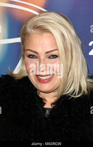 Kim Wilde präsentiert ihr neues Album "Hier die Aliens' bei Radio Hamburg 2 Am 27. Februar 2018 in Hamburg, Deutschland. Stockfoto