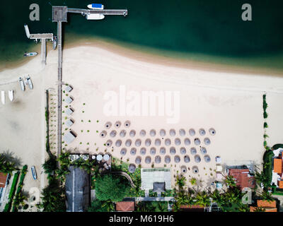 Mussulo Beach in Luanda, Angola Stockfoto