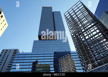 Südkorea: Samsung Hauptsitz im Stadtteil von Seoul Gangnam. Foto vom 27. Dezember 2017. | Verwendung weltweit Stockfoto