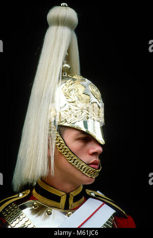 Rettungsschwimmer auf der Parade an der Heiser Guards Parade, London, UK Stockfoto