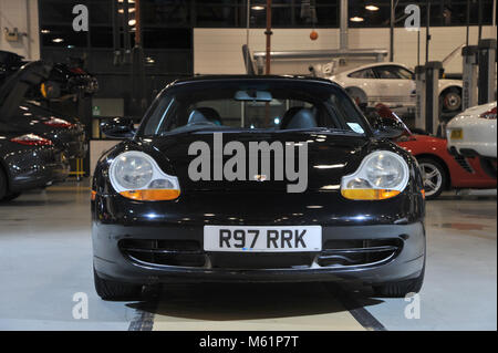 1997 Porsche 996 Form 911 Deutscher Motor Sport Auto hinten Stockfoto