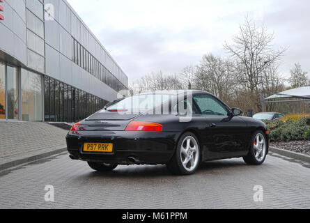 1997 Porsche 996 Form 911 Deutscher Motor Sport Auto hinten Stockfoto