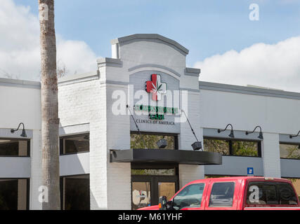 Knox Cannabis Dispensary in Gainesville, Florida. Für die rechtliche Dispens von verschreibungspflichtigen Marihuana für medizinische Zwecke. Eröffnet 2017. Stockfoto