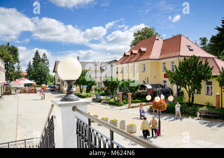 Polanica Zdroj (dt.: altheide-bad), spa Stadt in der Provinz Niederschlesien, Polen, Europa. Stockfoto