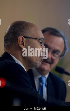 Harlem Desir Gespräche in Lyon, Frankreich Stockfoto