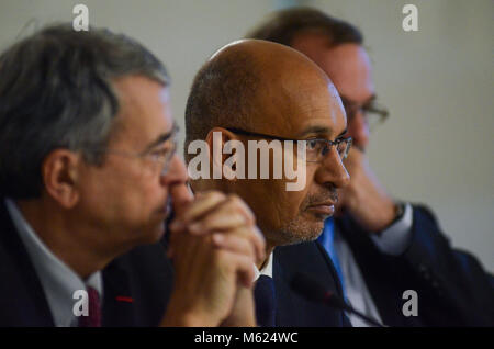 Harlem Desir Gespräche in Lyon, Frankreich Stockfoto