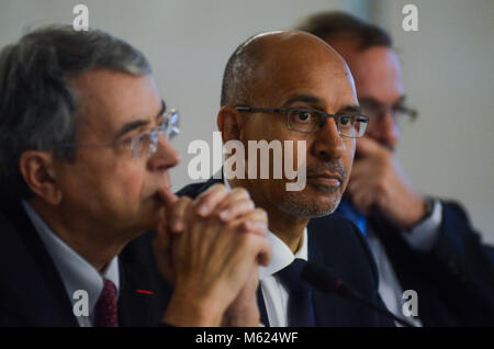 Harlem Desir Gespräche in Lyon, Frankreich Stockfoto