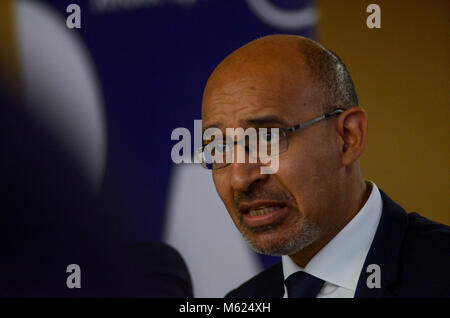 Harlem Desir Gespräche in Lyon, Frankreich Stockfoto