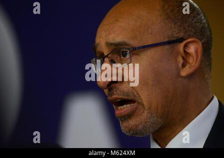 Harlem Desir Gespräche in Lyon, Frankreich Stockfoto