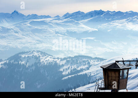 Schweizer Alpen in Flims Schweiz Stockfoto