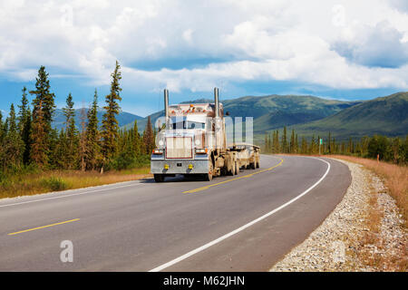 Dalton Highway in Alaska Stockfoto