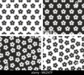 Flower Seamless Pattern Stock Vektor