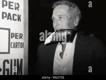 New York City 1989 Datei foto Paul Newman Foto von John Barrett - PHOTOlink Stockfoto