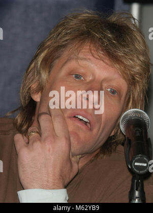 New York City 2006 DATEI FOTO JON BON JOVI Foto von John Barrett - PHOTOlink Stockfoto