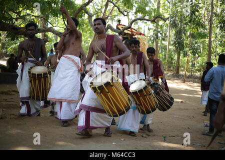 Festival von Kerala und bäuerliche Kultur Stockfoto