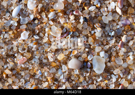 Bunte Sand oder Kiesel Textur. Nahtlose Textur Stockfoto