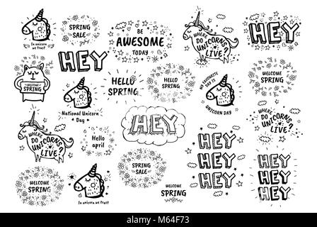 Vektor cartoon Skizze Abbildung Stock Vektor