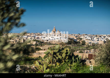 Siggiewi Kirche des Hl. Nikolaus, Siggiewi, Malta, Europa. Stockfoto