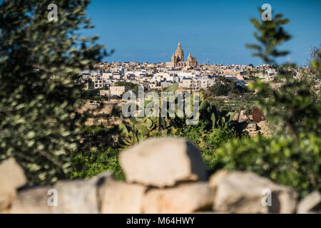 Siggiewi Kirche des Hl. Nikolaus, Siggiewi, Malta, Europa. Stockfoto