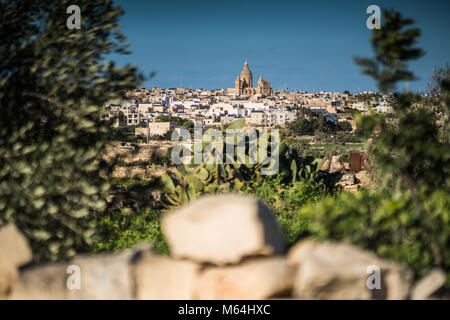 Siggiewi Kirche des Hl. Nikolaus, Siggiewi, Malta, Europa. Stockfoto