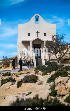 "Kappella Sant'Anna, Triq-id - Dwejra, San Lawrenz, Malta. Insel Gozo. Stockfoto