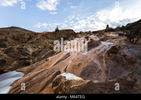 Mineral Schlucht Stockfoto