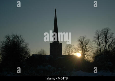 Der hl. Jungfrau Maria Kirche, Church Street Woodstock, Oxford, Großbritannien Stockfoto