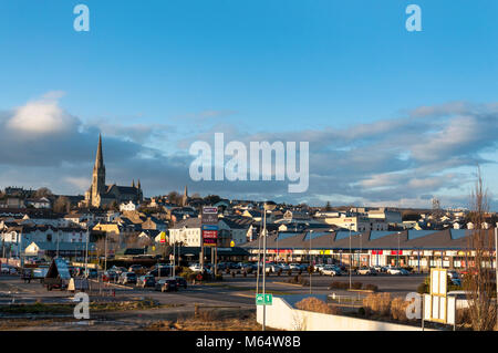 St. eunan's Cathedral oder die Kathedrale von St. Eunan und St. Columba in Letterkenny, County Donegal, Irland Stockfoto