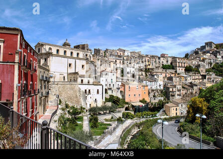 Überblick über Ragusa Ibla Stockfoto