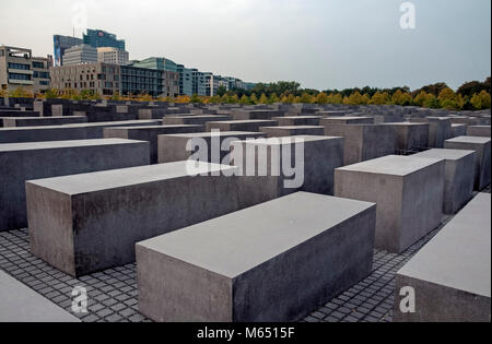 Holocaust Mahnmal, Berlin, Deutschland, Europa Stockfoto