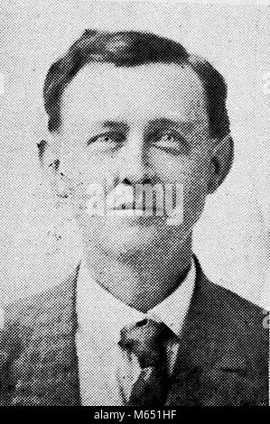 Chattanooga, Tennessee, USA. Portrait von Wallace E Hardison Eigentümer des Lookout Mountain Museum, 1915 Stockfoto