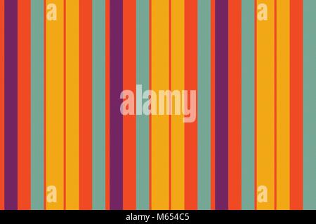 Orange pop art farbige Gestreifte diagonal Stoff Textur nahtlose Muster. Vector Illustration. Stock Vektor