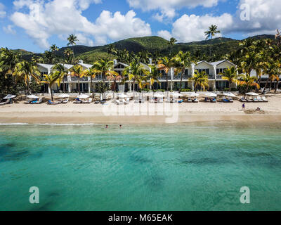 Carlisle Bay, Antigua Stockfoto