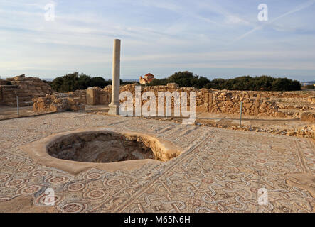 Römische und Frühchristliche Ruinen in Agios Georgios, Ayia Thekla, Paphos, Zypern Stockfoto