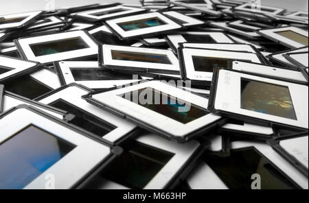 Bilderrahmen für Folie Stockfoto