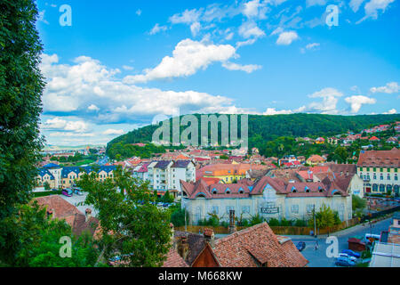 Blick über Alba Iulia, Rumänien Stockfoto