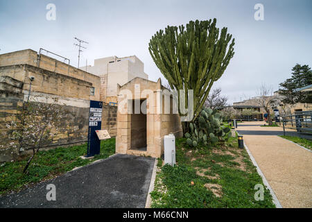 St Paul's Katakomben, Ir-Rabat, Malta, Europa. Stockfoto