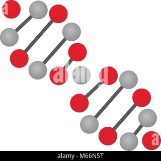 Genetik Logo Design Template Vector Stock Vektor